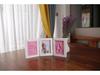 Solid Wood Tri-Fold Baby Hand & Footprint Frame with Clay - Ideal 1st Birthday Keepsake