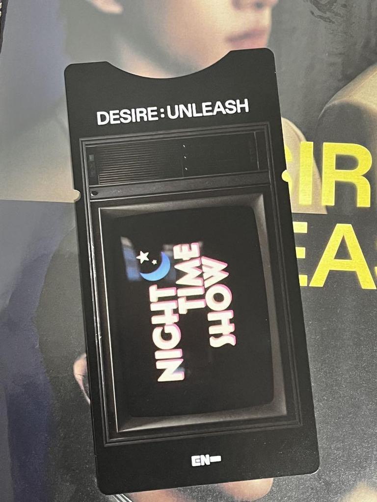 [USED] ENHYPEN DESIRE:UNLEASH Concept Cinema Event Bonus