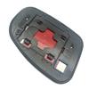 87961-0P060 87961-47180 Left Side Rearview Mirror Glass WITHOUT Backing Plate Heated Fit for Toyota Prius 2010-2015 2016 2017