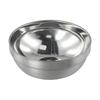 Stainless Steel Bowl 11.5-18cm 1pcs Deep Dish Double Layer Strong Tableware Insulation Mixing Bowls Noodle Replacement
