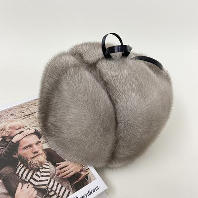 Neue Dicke Warme Männer armee kappe helm Hut Echt Nerz Pelz Earflap Trapper Russische Kappe Männlich Plus Größe Winter Hüte für Männer Ski Russische