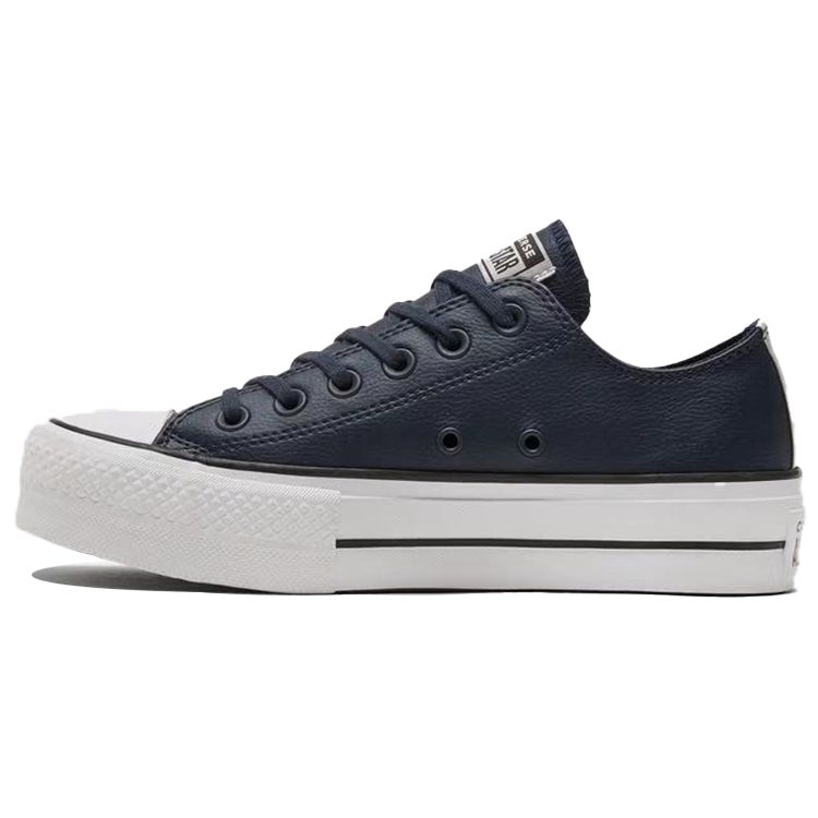 

Converse Chuck Taylor All Star Platform Низкоанодированные металлы - Обсидиан Женские кроссовки Синий Белый Черный 570453C