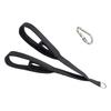 Tricep Rope Cable Attachment Long Pull Down Rope Anti-slip Tricep Rope with 2 Handle Loop for Gym/Home Use Enduring