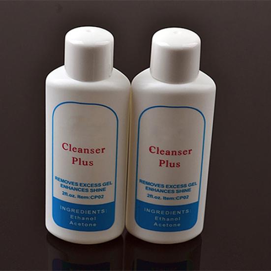 3Pcs Nail Art Fasle Acrylic Tips Salon UV Gel Cleanser Clean Plus