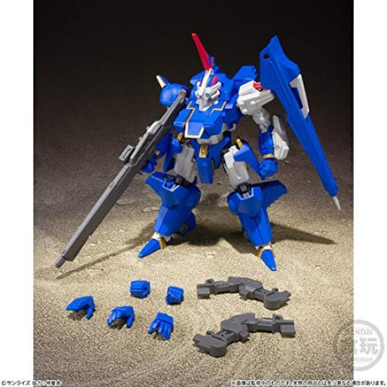 Super Mini Plastic Blue Knight Belzerga Story Candy Trooper Votoms Blue Knight Belzerga Vol.3 (3 Pieces) Toy/Gum (Armored Story)