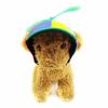 Detachable Pet Propeller Hat Sunproof With Ear Holes Dog Baseball Cap Breathable Spinner Top Dogs Helicopter Top Hat Summer