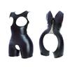 Sexy hračky PU kůže Hospodyňka Otevřené punčochové kalhoty bez rozkroku Body Body Sexy kostým BDSM Bondage Rompers Ženy