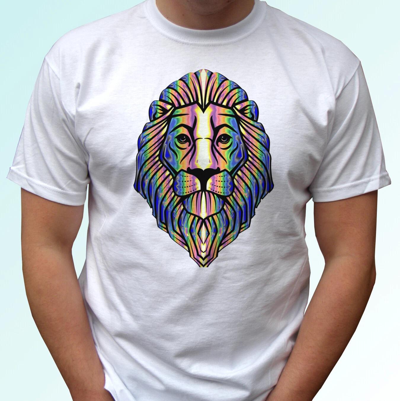 

Lion kids boys T-Shirt leo tee africa top animal art cat gift s s kids baby sizes 100