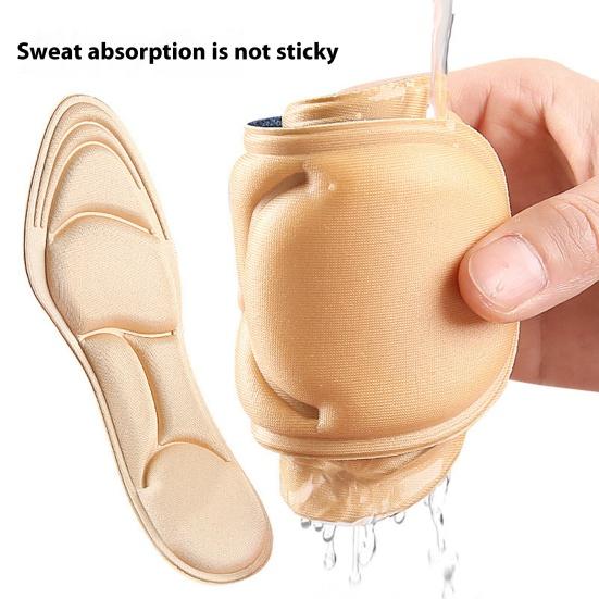 Unisex 5D Sponge Puff Sports Insoles Soft Absorption Pads Massage Insoles Arch Support Orthopedic Inserts for Running Basketball