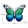 Butterfly Wall Sculpture Decoration Figurine Artwork Hanging Metal for Indoor Yard
