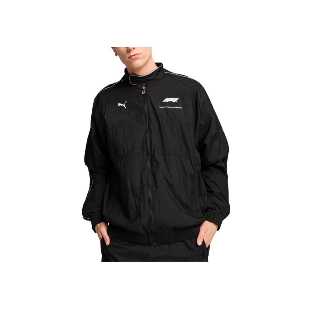 Puma F1T7 SS25 Fashion Versatile Sports Long Sleeve Jacket Men Jacket Black 630134-01