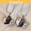 Elegant Crystal Fish Pendant Long Sweater Chain Necklace For Stylish Women