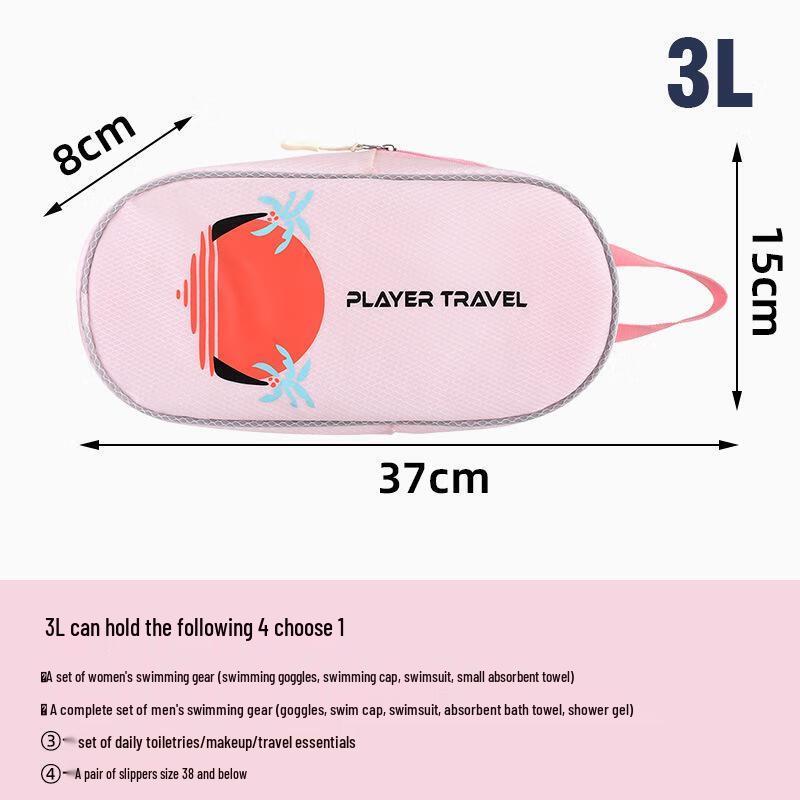 QINXING Waterproof Portable Swim & Gym Bag