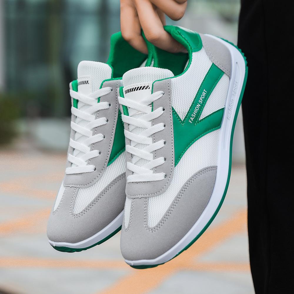 Trend men's mesh breathable sneakers, light and comfortable mesh shoes, fashionable and casual design multi-color trend