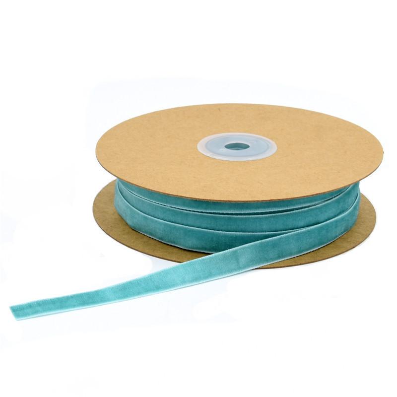 1cm unelastisches einseitig beflocktes Band, Heimtextilien Kleidung Handarbeiten Schleifenmaterial Samtband