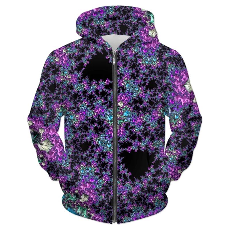 

Colorful Sky 3D Printed Zip Up Hoodie Unique Design Pattern Street Hooded Coat Harajuku Retro Spring Autumn Oversized Hoodies 160