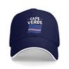 New Design Baseball Cap Cape Verde Flag Wear For Unisex Trucker Hats Vintage Snapback Hat Adjustable Fit