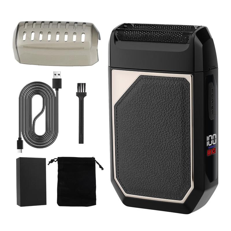 New Men s Electric Reciprocating Shaver Full Body Washing Digital Display Bearer Whitening Machine