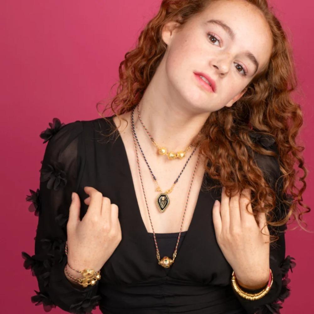 Nek Jewelry Artistic Pendant Necklace Rope Weave Women Choker Chain Vintage Necklace  Vacation