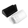 100Pcs Plastic Packing Box Triangular Cake Box Container for Pastry Bakery Dessert