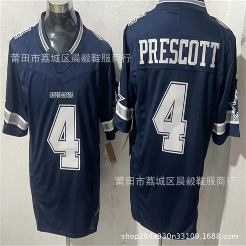 NFL Cowboys Mens Rugby Jersey 11 Parsons 7 88 15 Embroidered Football Shirt