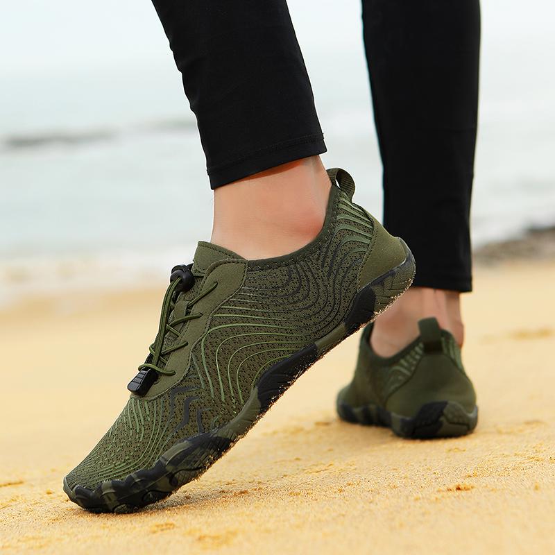 Quick Dry Aqua Sneaker Unisex Light Breathable Water Sports Shoes Non-slip Soft Wading Footwear for Surfing Fishing Canyoning