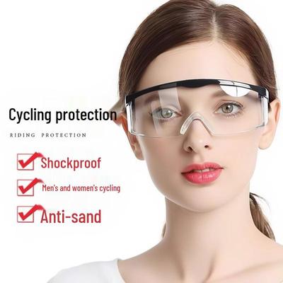 HD Anti-Fog Protective Goggles: Dustproof, Windproof, Splashproof, Impact Resistant, Ideal for Cycling and Grinding