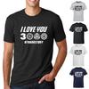 Klassisches Avengers Endgame Iron Man Tony Stark T-Shirt „Ich liebe dich 3000“-Design