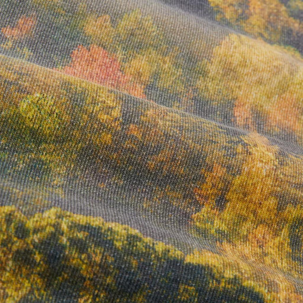 Kith Foliage Nelson Crewneck Laurel Unisex Tops Multi-Color KHM031510-358