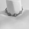 Boho Western Vintage Floral Carved Design Choker Silver Color Necklace for Men Women Exaggerated Punk Daily Wear Party Jewelry