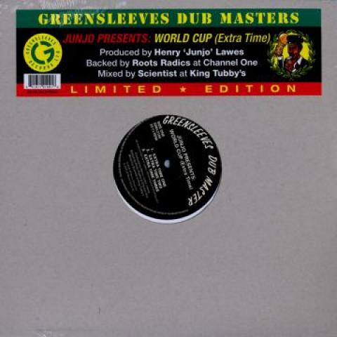 LP Record ROOTS RADICS - Junjo Presents: World Cup (Extra Ti GREL2109 Greensleeves UK 1982 UK Reggae, Ska & Dub