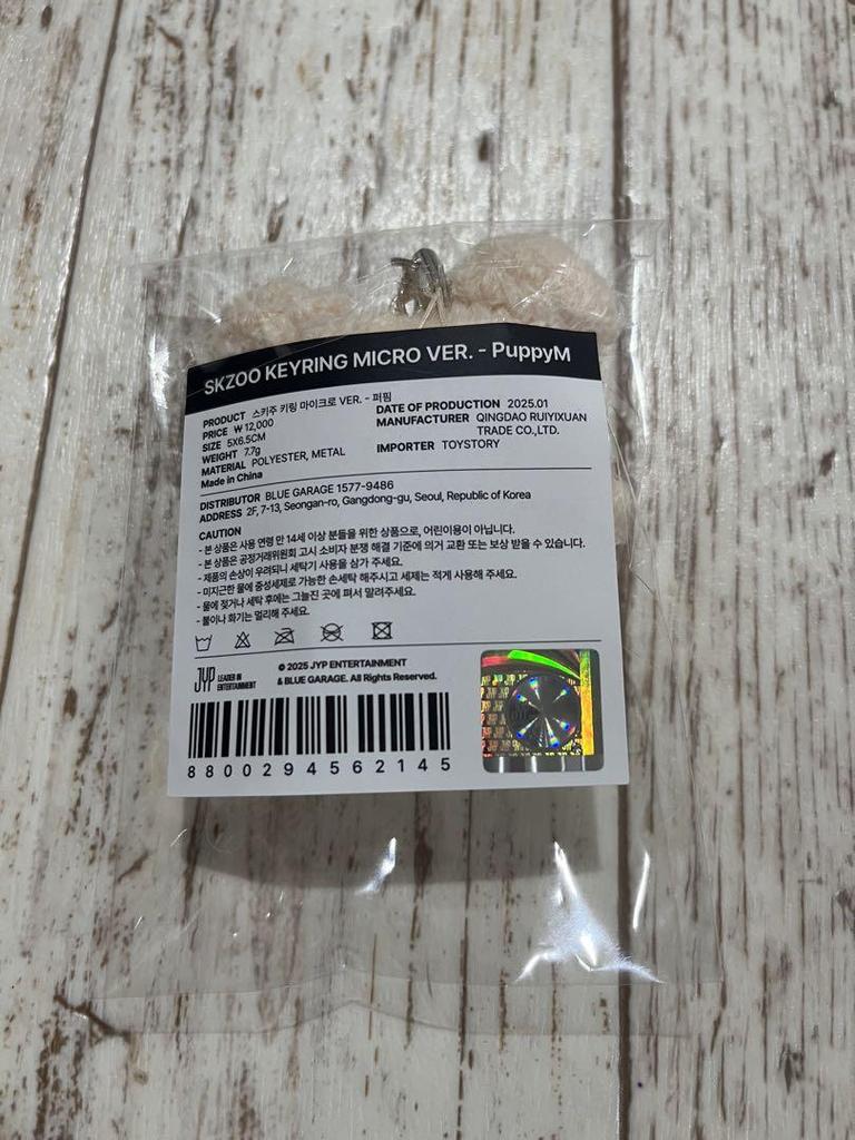 [USED] straykids micro key ring papim