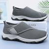 Men's Shoes Classic Breathable Canvas Shoes Soft Sole Comfortable Wide Feet Shoe Diabetic Walking Shoes Anti-slip Casual Sneaker