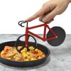 In-Stock Bicycle-Shaped Stainless Steel Double Wheel Pizza Cutter