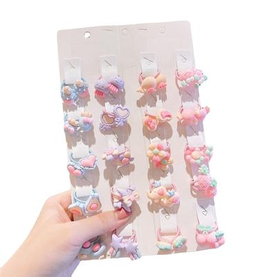 QuickYen 40-Piece Hair Tie Set for Kids, Stylish Hair Accessories for Girls, Colorful and Cute Hair Accessories, No Ties, Storage Pouch Included,