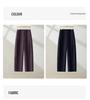 Women's Purple Prune Casual Harem Pants, 2025 Spring/Autumn High-Waisted Slimming Banana-Style Loose Pants