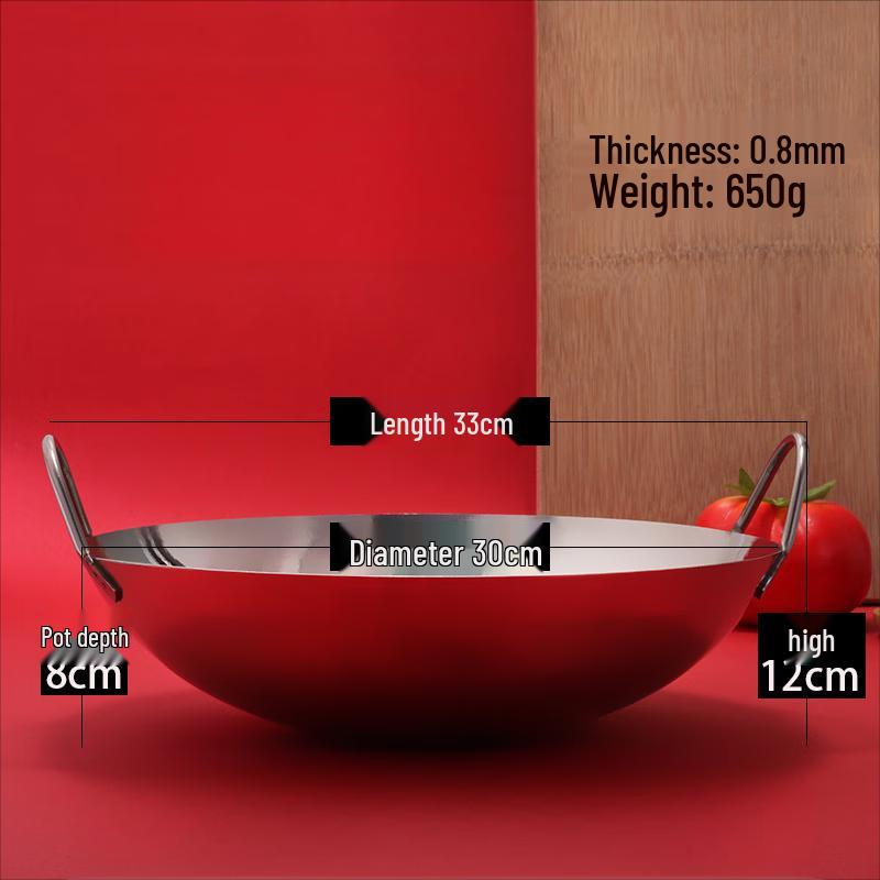 

Yoshida Sho 30cm Stainless Steel Wok Set