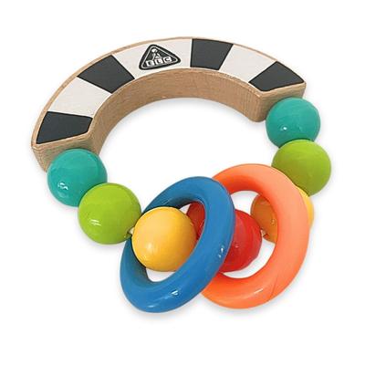 Early Learning Center Baby Toy from 0 Months Wooden Bead Rattle Rattle Baby Toy Baby Gift 200918 Genuine Product