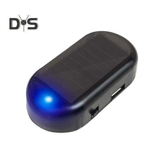 Auto Solar Anti-Diebstahl Licht Simulierte Realistische Blinkende Alarm Licht Selbstklebende Auto Warnung Licht Auto Zubehör