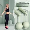 Cordless Weighted Skipping Rope for Adult Fitness and Fat Burning with Large Ball Counter