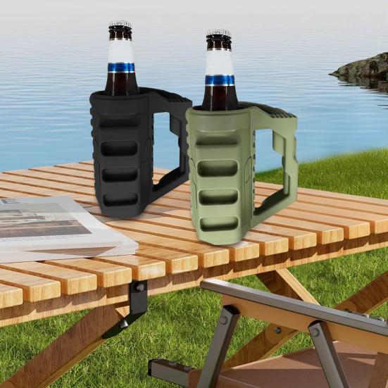 Yousheng Assault-Style Tactical Insulation Sleeve Portable Lightweight Party Beverage Holder with Bottle Opener Beer Bottle 12oz Slim Cans Holder