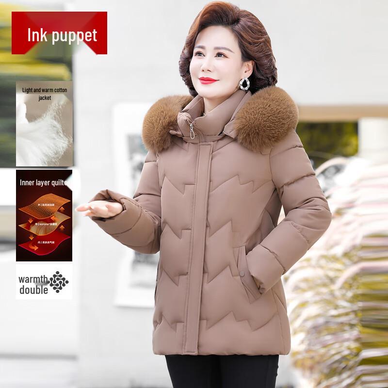 

2025 Women s Warm Padded Winter Jacket 3XL