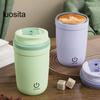 Electric Stirring Cup Mug, Rechargeable Portable Stainless Steel, Home Office Electric Cup for Coffee Tea Hot Chocolate