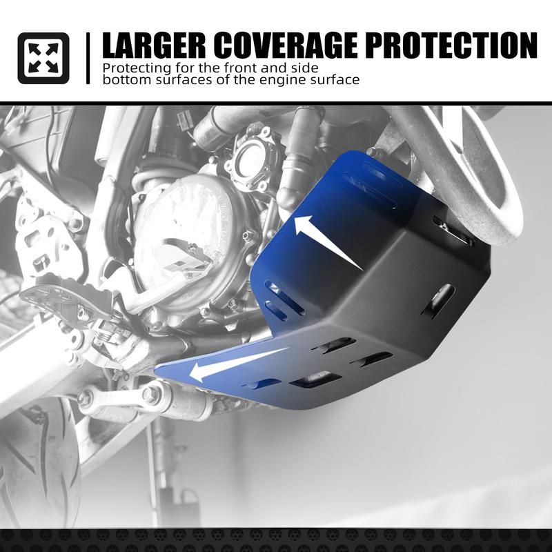 NICECNC For 2024 Suzuki DRZ400 DRZ400E DRZ400S DRZ400SM 2000-2024 DR-Z400 E S SM Motorcycle Engine Chassis Protector Skid Plate