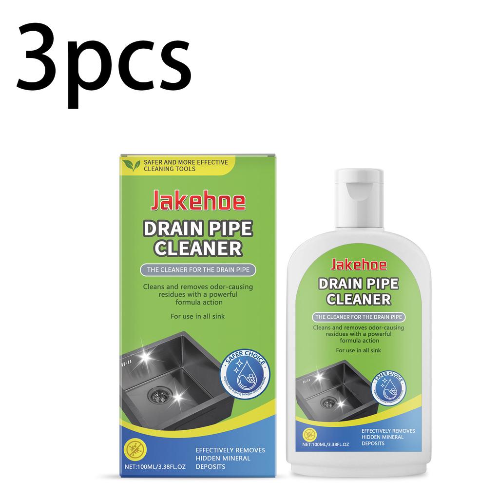 Drain Cleaner - Fast-Unclogging & Dissolving Cleaner for Sink Drains, Kitchen & Bathroom Pipes