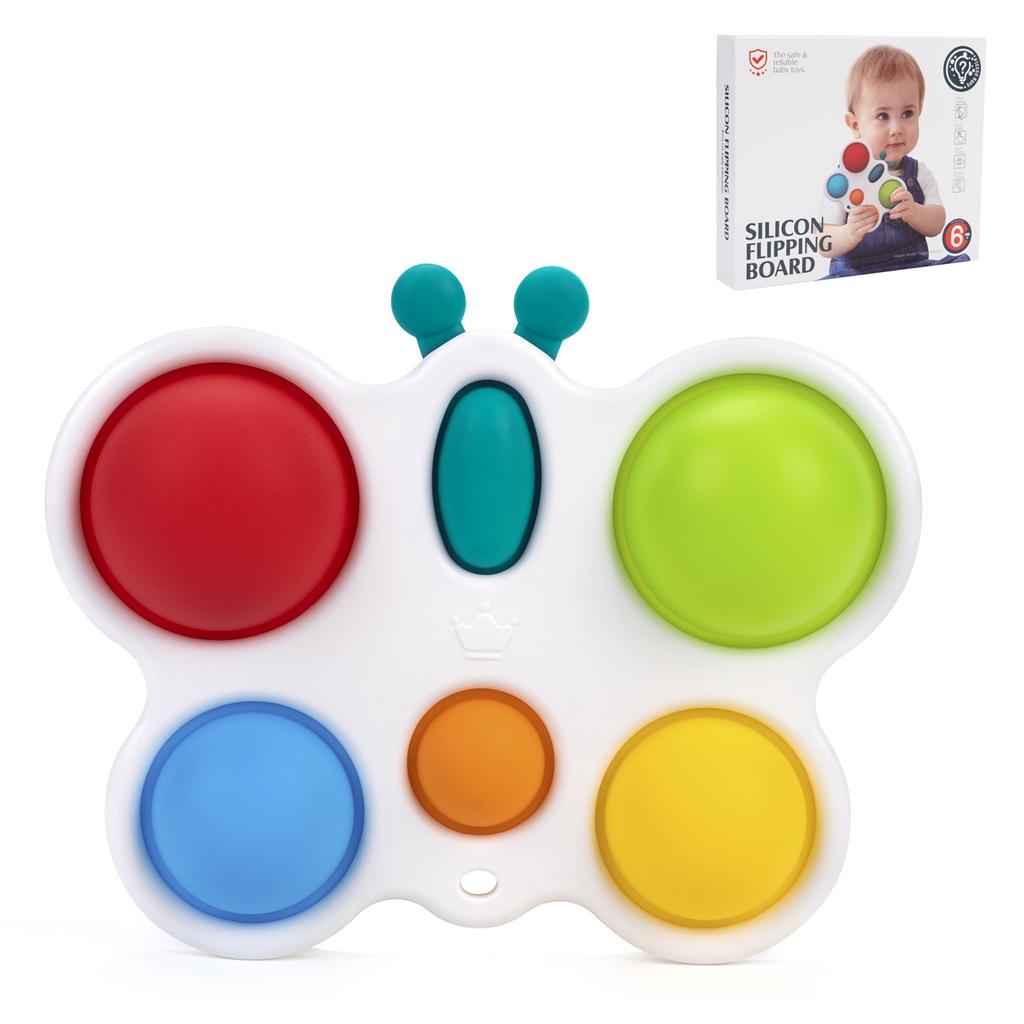 Zabawki na palce dla niemowląt Zabawki antystresowe Kolorowe zabawki sensoryczne Montessori dla niemowląt Wczesna edukacja Intensywny trening Zabawki typu fidget