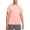 Nike Pro Dri-FIT Solid Color Casual Sports Quick-Dry Crew Neck Short Sleeve T-Shirt Men Tops Pink CZ1182-827