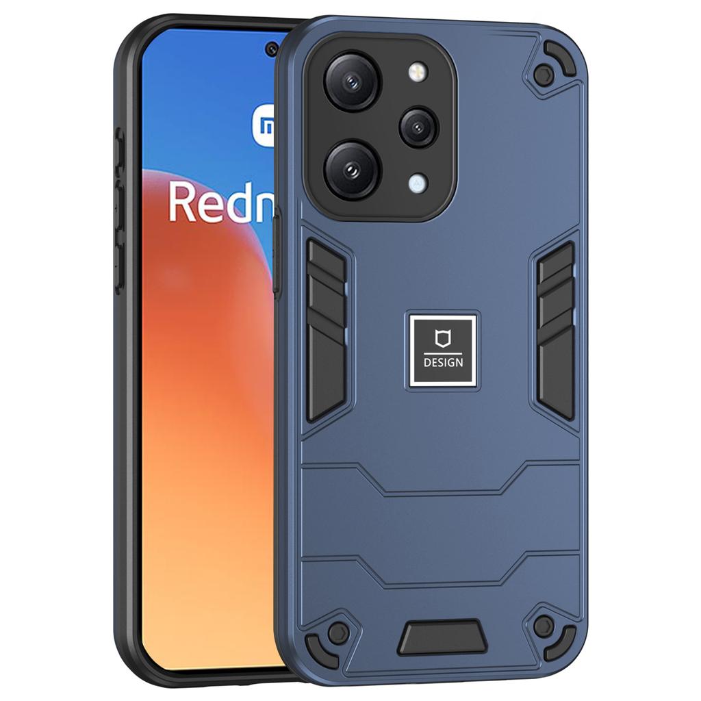 For Xiaomi Redmi 12 4G/5G (Global) Case PC+TPU Phone Cover 2 in 1 Heavy Duty
