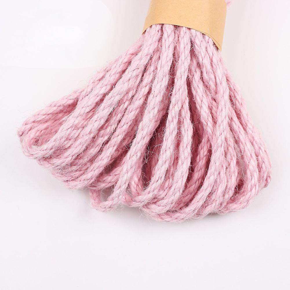 Jutový motouz pro škrabadlo Škrabadlo pro kočky Náhradní lano pro kočku Stromová věž Řemesla Zahradnická houpací síť Domácí dekorace (33 FT)