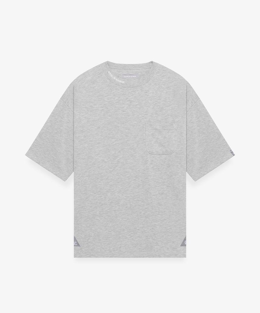 Saundeuobeuseonlaijeu Pocket T-Shirt Heather Gray